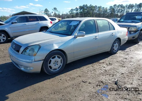 2002 Lexus Ls 430 from USA, damaged, VIN JTHBN30F020081972